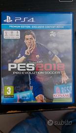 PES 2018 Pro evolution soccer ps4