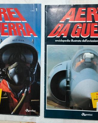 Fascicoli 1 e 2 "Aerei da Guerra" De Agostini.