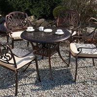 Tavolo da giardino modello Cuore - diametro 100 cm