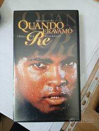 VHS  quando eravamo re Mohamed Ali