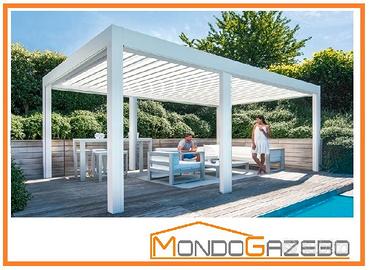 Bioclimatica alluminio 360x720 pergola pompeiana