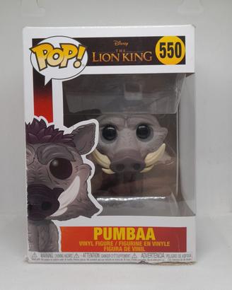 Funko POP Pumbaa 550 Disney Figure Il Re Leone
