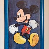 Quadro Disney, Topolino. Disney Wall Art.