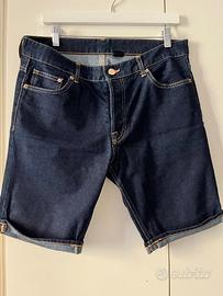 Pantaloncino denim uomo