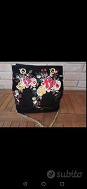 Borsa in velluto Zara