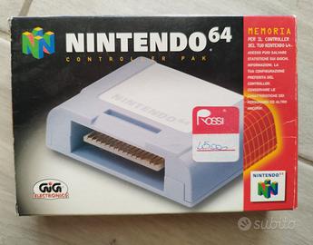 Controller Pak Memory Card Nintendo 64 N64 CIB