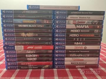 Lotto 29 Giochi PS4 - Sconto per acquisti multipli