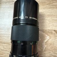 Canon zoom lens fd 80 200mm 1 : 4