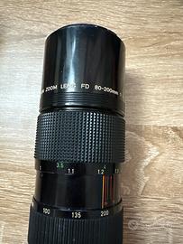 Canon zoom lens fd 80 200mm 1 : 4
