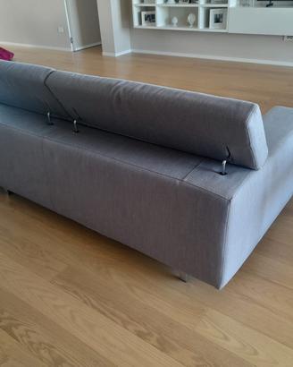 Divano angolare "Poltrone&Sofà" in tessuto