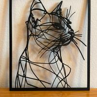 Quadretto Gatto o Cane 3D