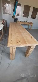 tavolo legno massello