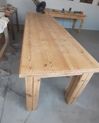 tavolo legno massello