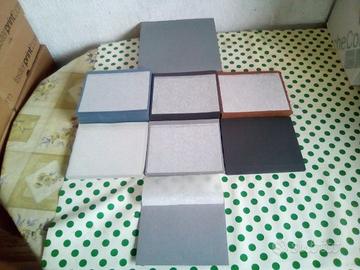 Cartoncini per fotografie, anni 90