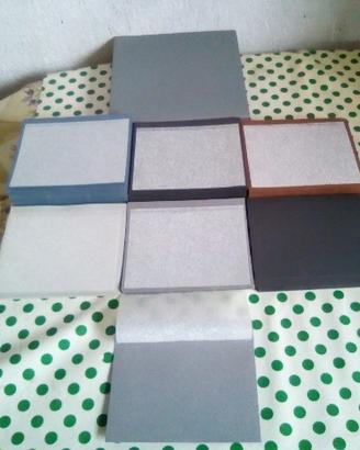 Cartoncini per fotografie, anni 90