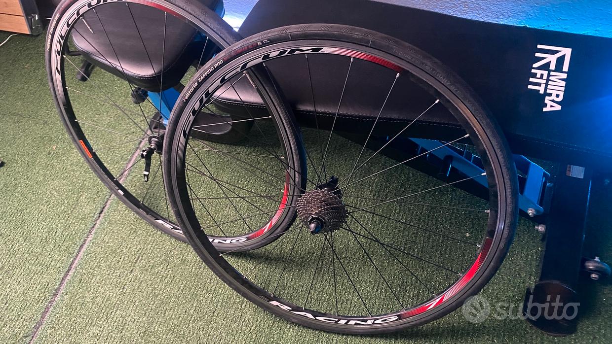 Racing Quattro Carbon Cerchi Carbonio Fulcrum Disc Ruote Fulcrum