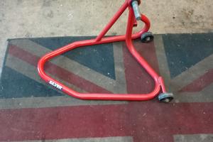 cavalletto alza moto mono braccio