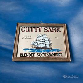 Specchio pubblicitario del Whisky Cutty Sark