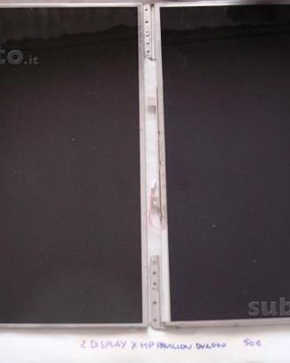 2 Monitor Hp per portatile / notebook 15 pollici