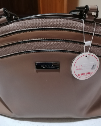Borse donna nuova con etichetta abbigliamento