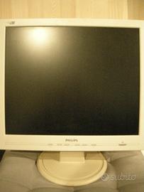 Monitor PC computer philips 17 pollici