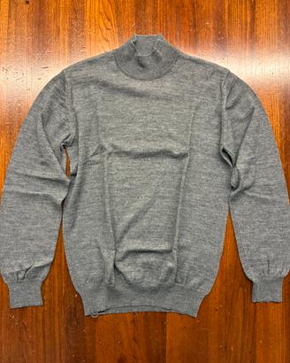 Maglione Ottaviani lana merino grigio M/L