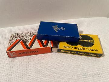 Nastri per macchina da scrivere nero rosso bianco