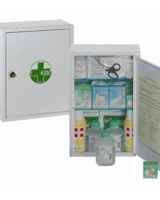 Armadietto metallico kit pronto soccorso