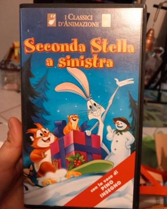 Casetta vhs seconda stella a sinistra