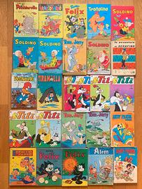 Blocco di 26 vecchi fumetti anni 70/80
