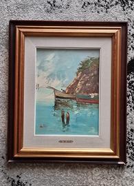 Quadro Olio su tela di G. De Lillis