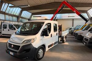 FIAT DUCATO 7 POSTI MULTIJET 130 CV CON GRU FASSI 