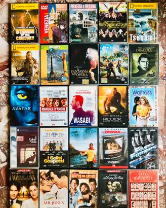 Lotto 25 DVD originali a 1 euro