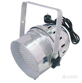 nr.4 PAR LED 56 COMPLETI DI AGGANCI e SUP a PAV