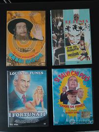 Lotto di 12 DVD film di Louis de Funes. 
