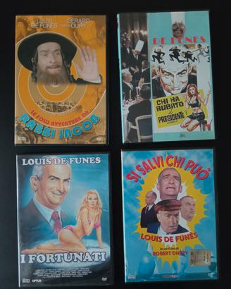 Lotto di 12 DVD film di Louis de Funes. 