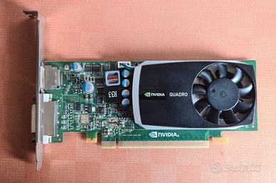 NVIDIA Quadro 600 1gb PCIe ddr3 scheda grafica PCI