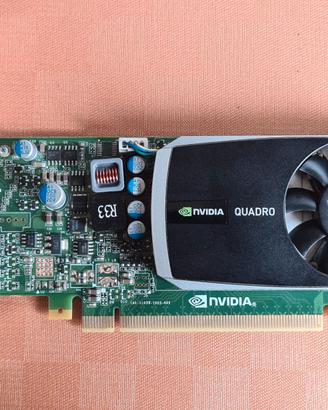 NVIDIA Quadro 600 1gb PCIe ddr3 scheda grafica PCI