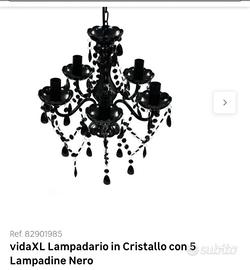 Lampadario mai aperto