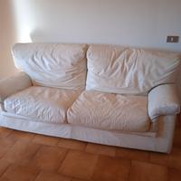 Divano letto Pelle 3 posti 