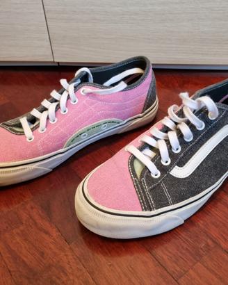 Vans Bess Ni "Throwback" Checkered Pink/Black 42.5