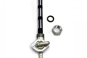 Rubinetto benzina destro uscita sotto per Moto Guz