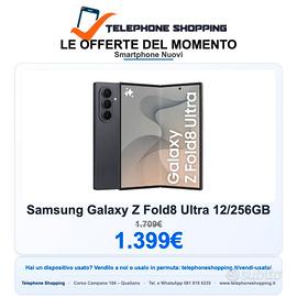 Samsung Galaxy Z Fold8 Ultra 12/256GB Nuovo