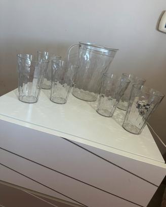 Set Brocca e bicchieri