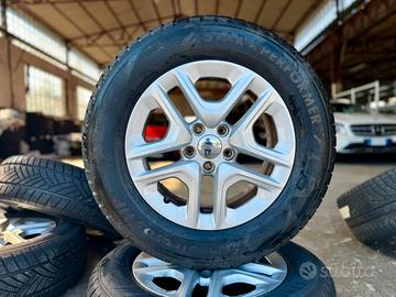 4 Cerchi Jeep + Gomme NUOVE Invernali 215 65 R16