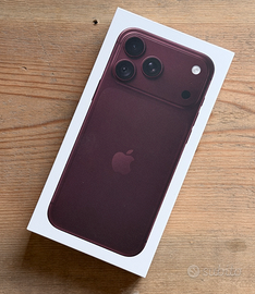 iPhone 18 Pro Max 256 Borgogna - eSIM SIGILLATO !
