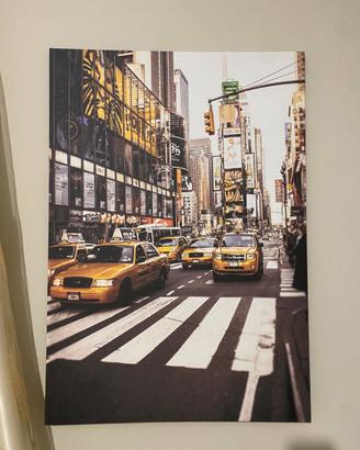 Quadro fotografico New York Times Square