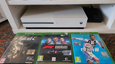 X BOX ONE S console con 1 joypad