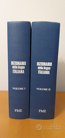 Dizionario italiano in due volumi