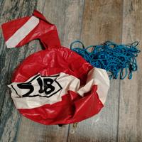 pallone da sub con bandiera con cordino+ retina.